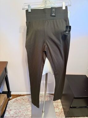 INC International Concepts Olive Green Stretch Jogger Pants